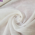 The best seller & cheap linen look jacquard fabric 100% polyester material  fashion curtain